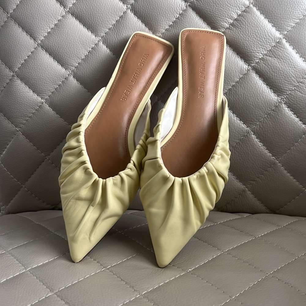 Who What Wear flat mules